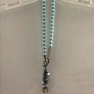 Plunder Design Classic Pearl Drop Necklace